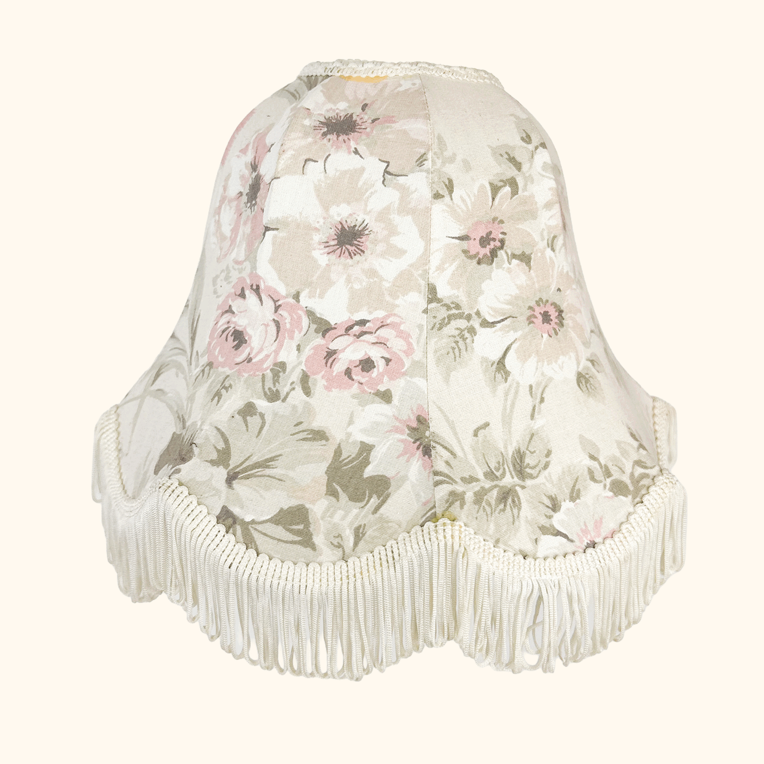 Pastel Rose Floral Small Bell Lampshade