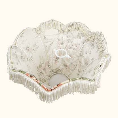 Pastel Rose Floral Small Bell Lampshade