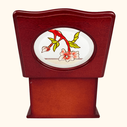Stained Glass Redwood Mele Jewellery Box