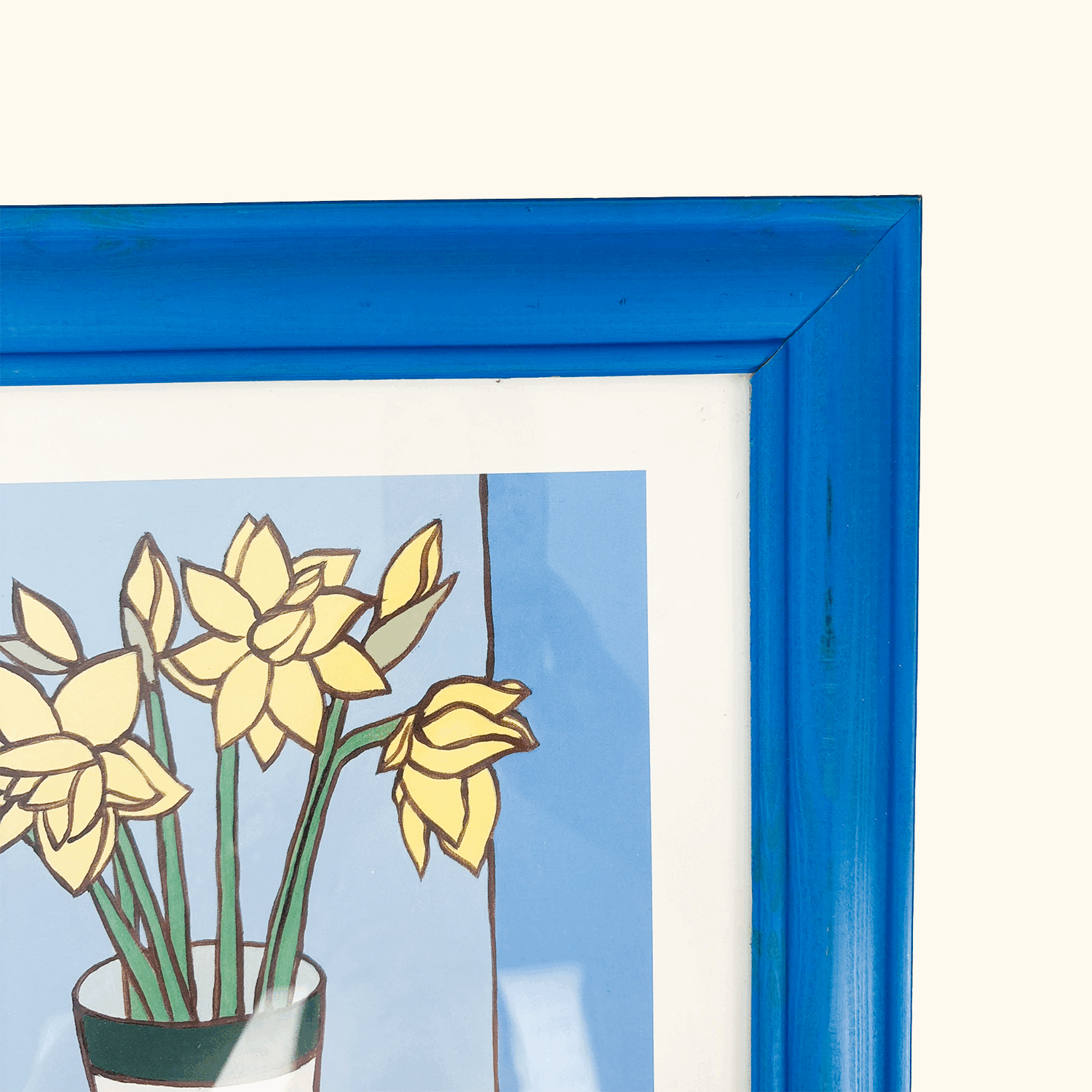Sophie Harding Lemons and Daffodils Framed Still Life Print
