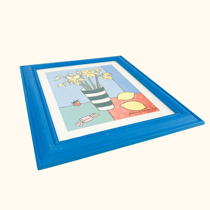 Sophie Harding Lemons and Daffodils Framed Still Life Print