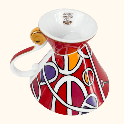 Leonardo Collection Art Deco Cup and Saucer Set