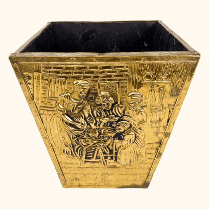 Victorian Style Brass Large Umbrella Tidy