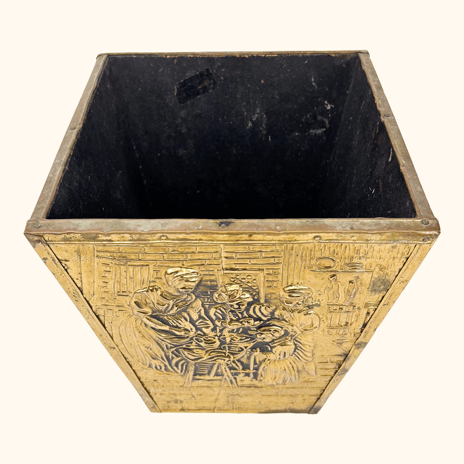 Victorian Style Brass Large Umbrella Tidy