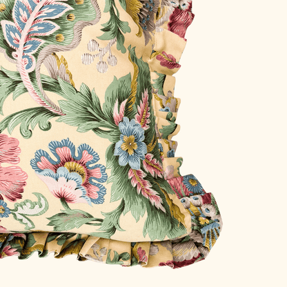 Paisley Floral Filled Cushions Pair 40cm