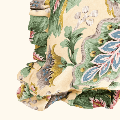 Paisley Floral Filled Cushions Pair 40cm