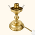 Small Brass Candlestick Style Lamp Base