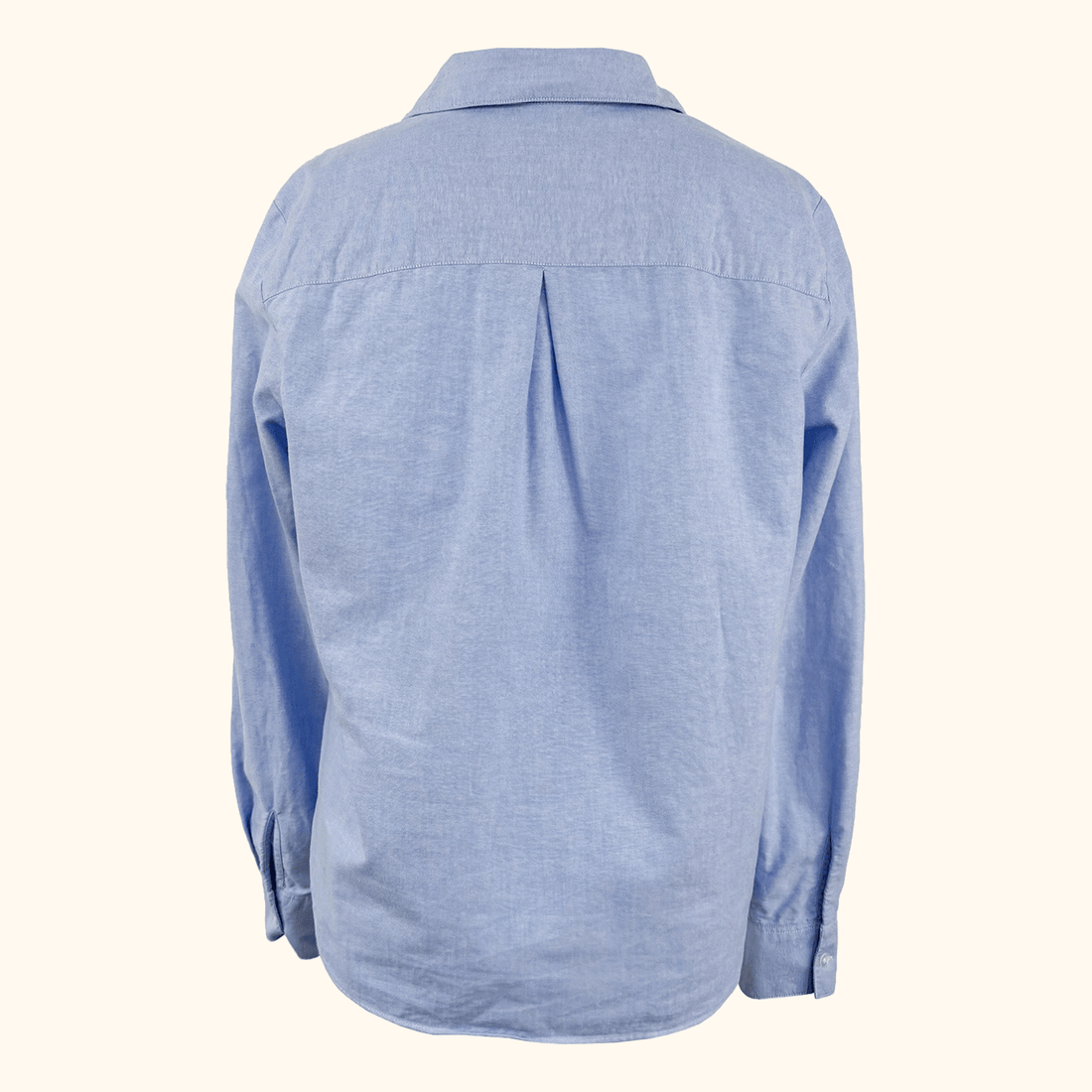Sezane Blue Tomboy Shirt - Size 12