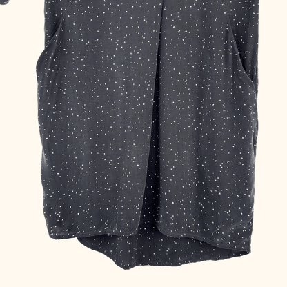 Whistles Black Polka Dot Tea Dress - Size XS