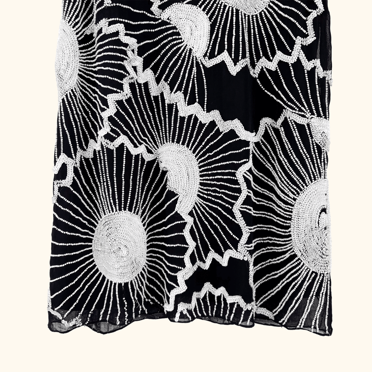 French Connection Beaded Mini Dress - Size 10