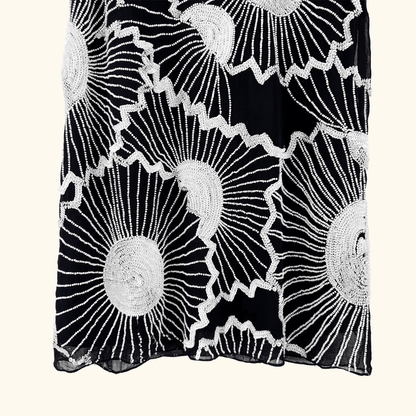 French Connection Beaded Mini Dress - Size 10