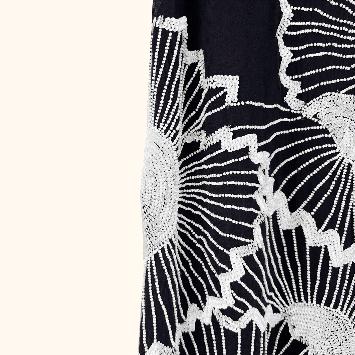 French Connection Beaded Mini Dress - Size 10
