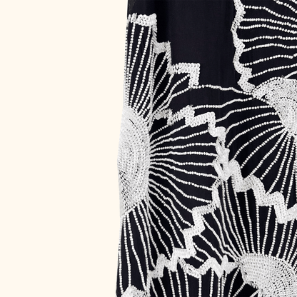 French Connection Beaded Mini Dress - Size 10