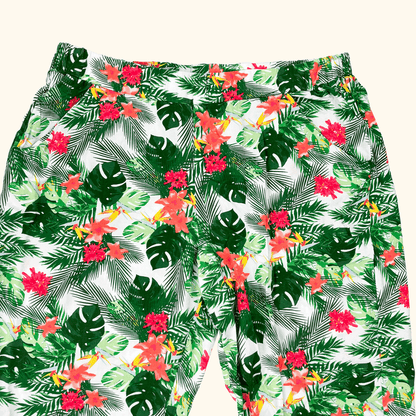 Hush Tropical Tapered Trousers - Size 12