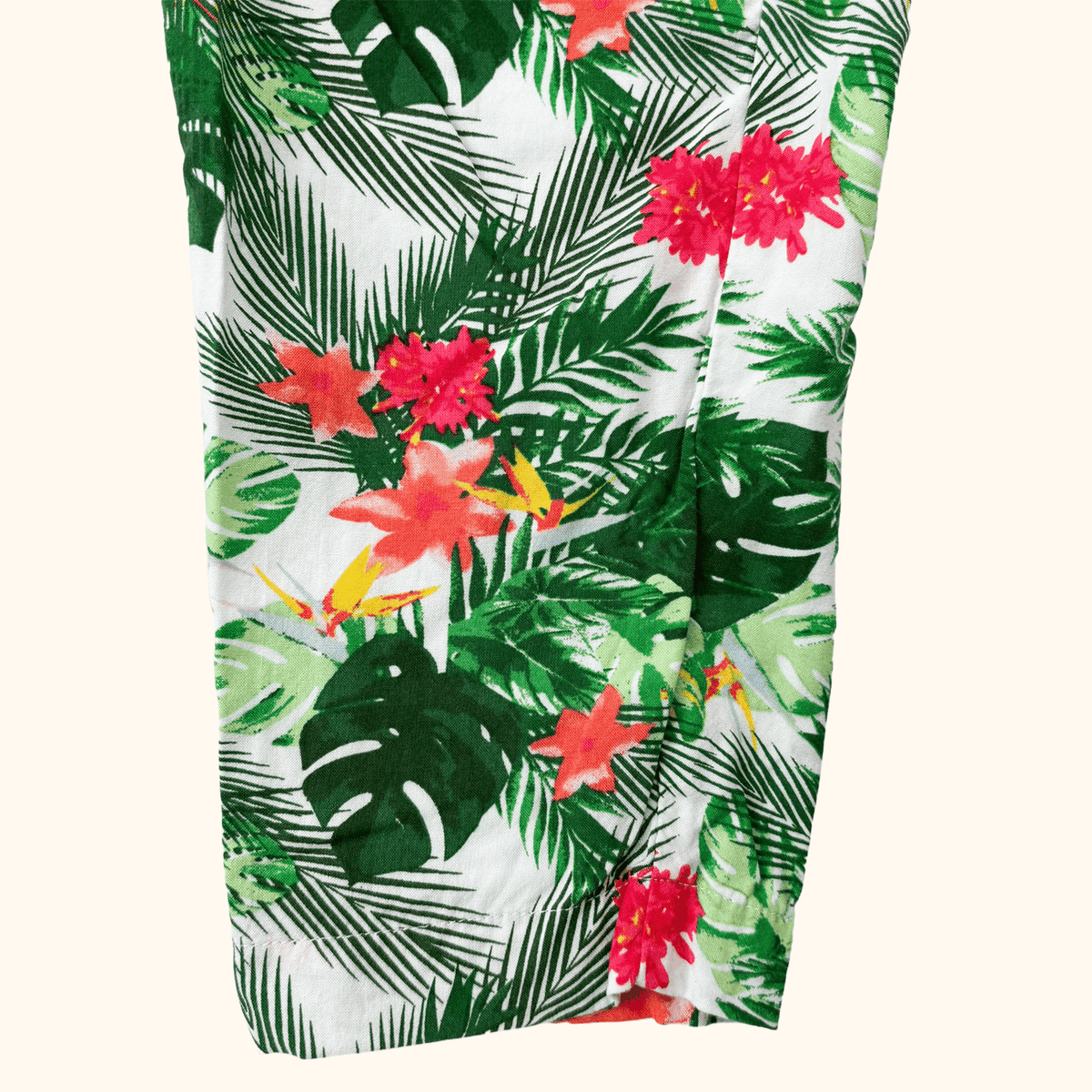Hush Tropical Tapered Trousers - Size 12