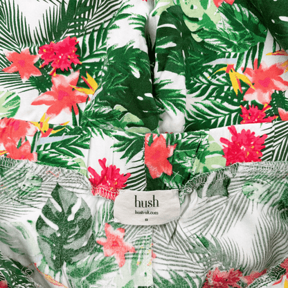 Hush Tropical Tapered Trousers - Size 12