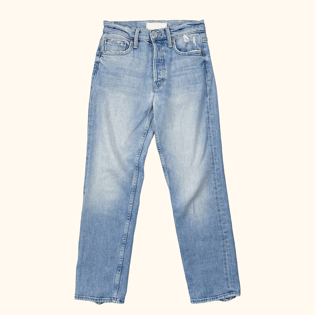 Mother The Tomcat Jeans Bless You Straight Leg Jeans - Size 24inch