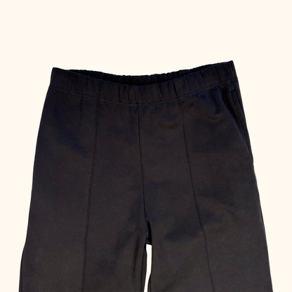 Samsoe Samsoe Elasticated Black Trousers - Size Small