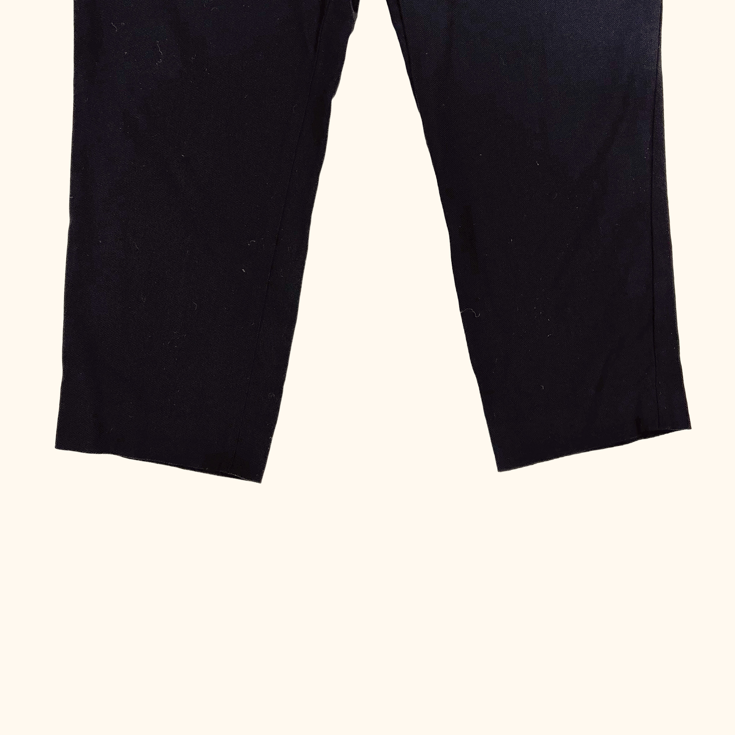 Tara Jarmon Wool Blend Black Tailored Trousers - Size 10