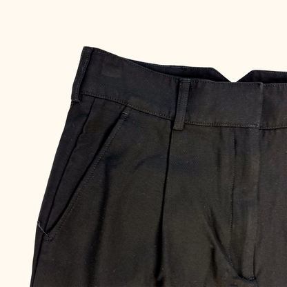 Tara Jarmon Wool Blend Black Tailored Trousers - Size 10