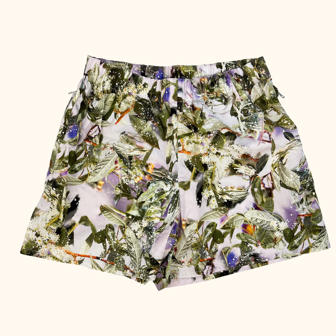 Arket Mystical Floral Cotton Shorts - Size 10