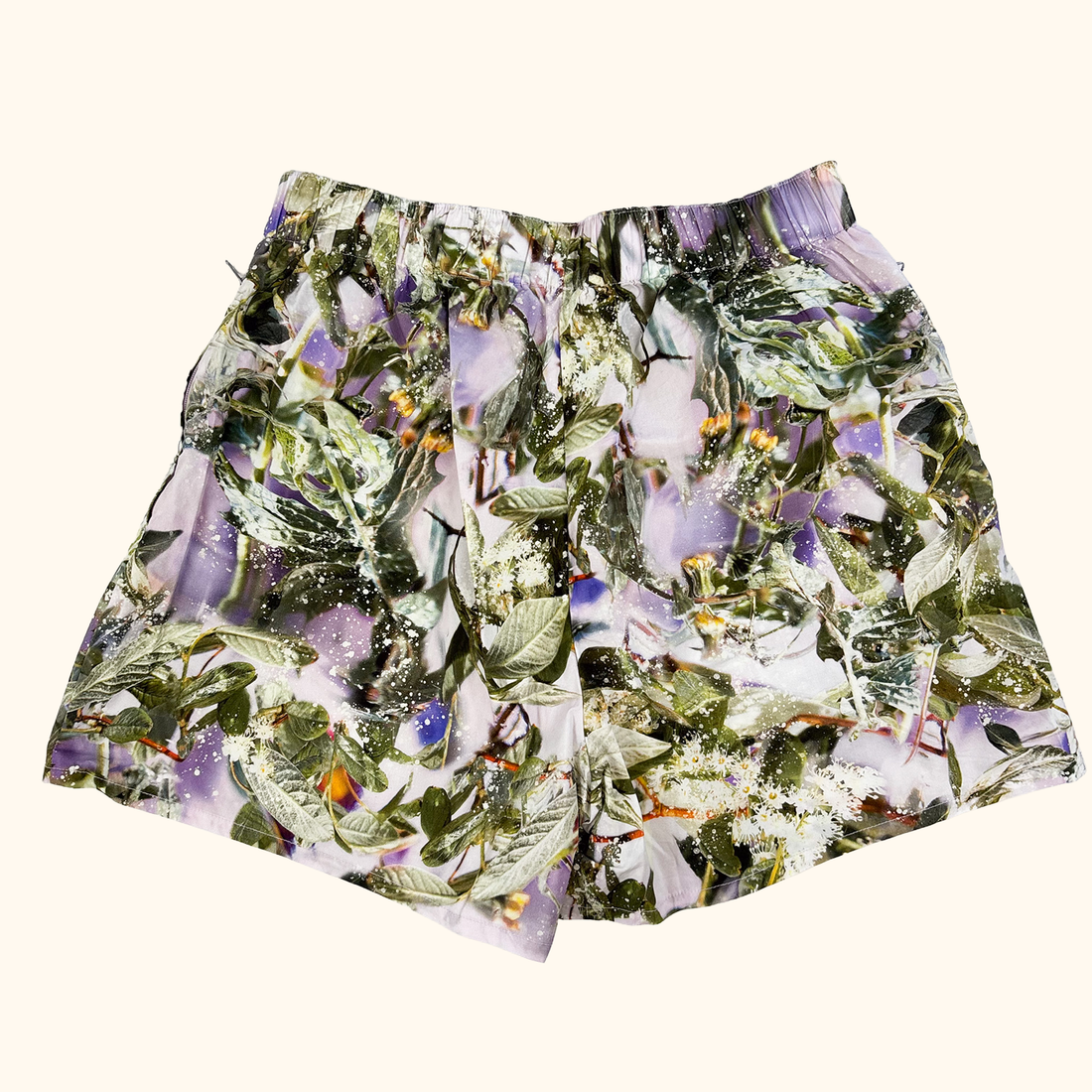 Arket Mystical Floral Cotton Shorts - Size 10