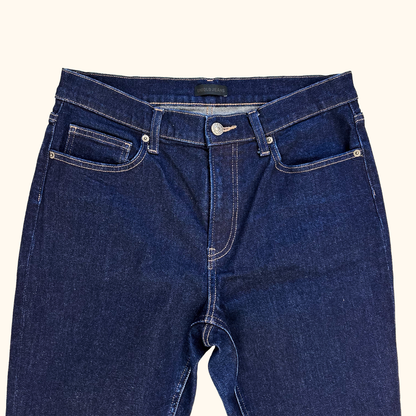 Uniqlo Dark Denim Slim Fit Straight Ankle Jeans - Size 27inch