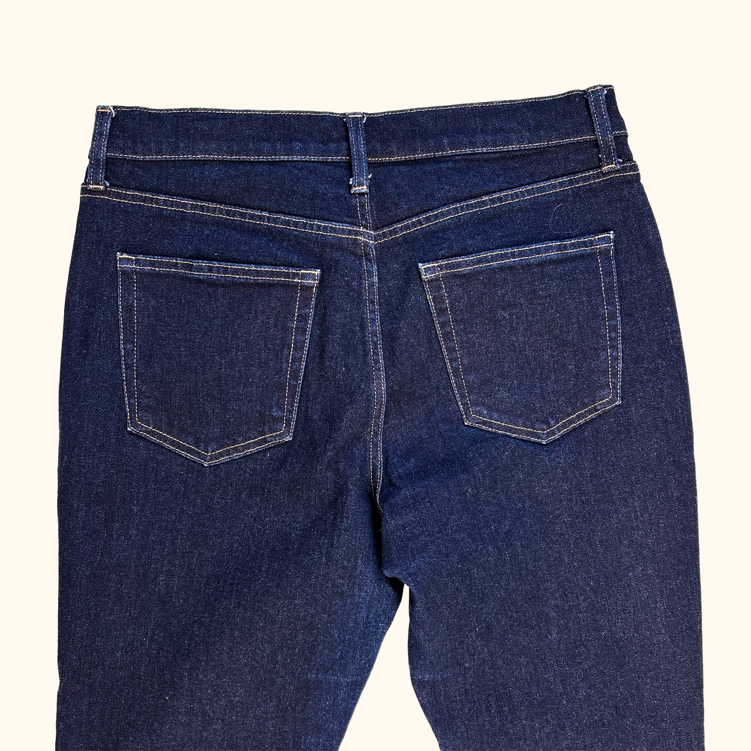 Uniqlo Dark Denim Slim Fit Straight Ankle Jeans - Size 27inch