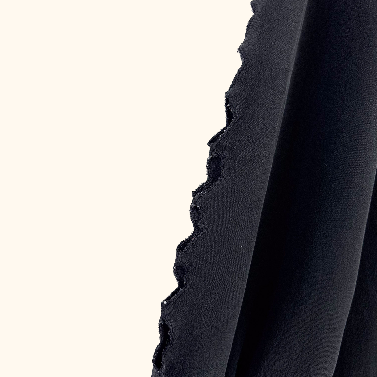 Reiss Black Silk Long Sleeve Dress - Size 6