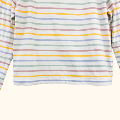 &amp; Other Stories Pastel Stripe Long Sleeve Top - Size Small