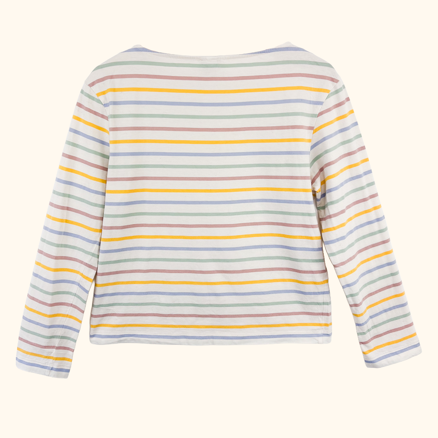 &amp; Other Stories Pastel Stripe Long Sleeve Top - Size Small