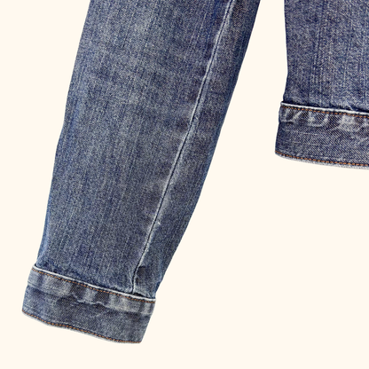 Jigsaw 90s Style Denim Wash Jacket - Size 10