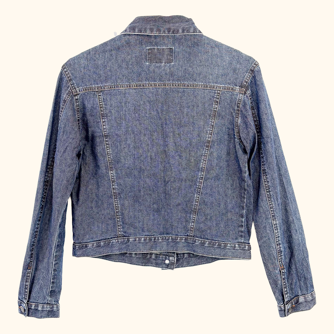 Jigsaw 90s Style Denim Wash Jacket - Size 10