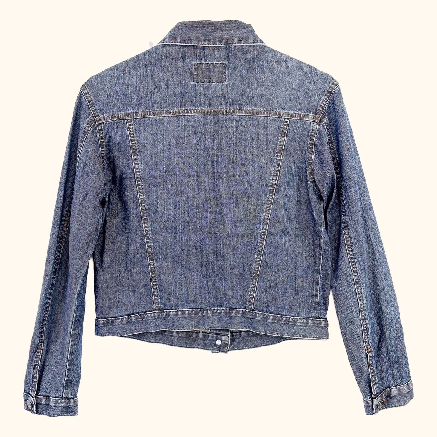 Jigsaw 90s Style Denim Wash Jacket - Size 10