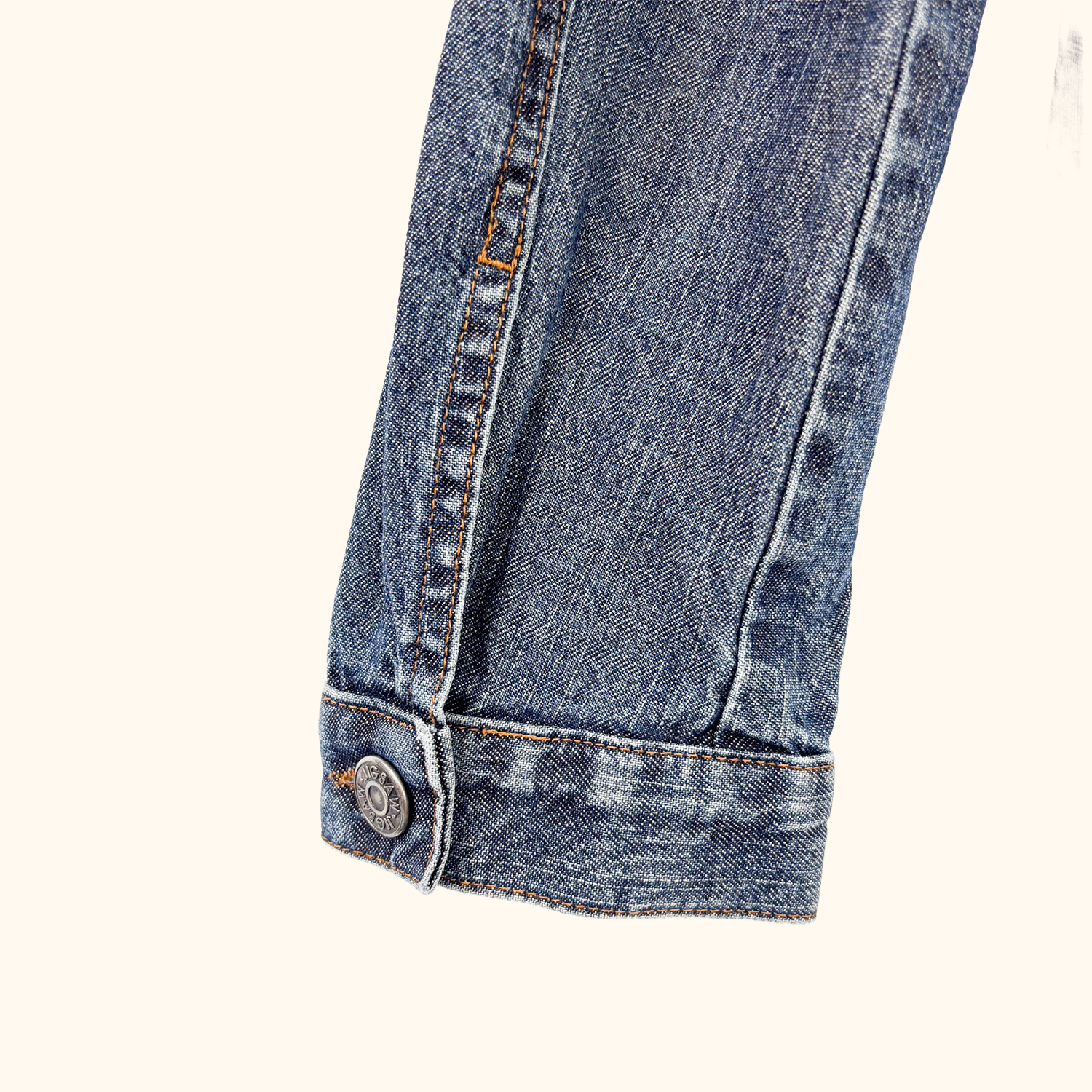 Jigsaw 90s Style Denim Wash Jacket - Size 10
