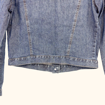 Jigsaw 90s Style Denim Wash Jacket - Size 10