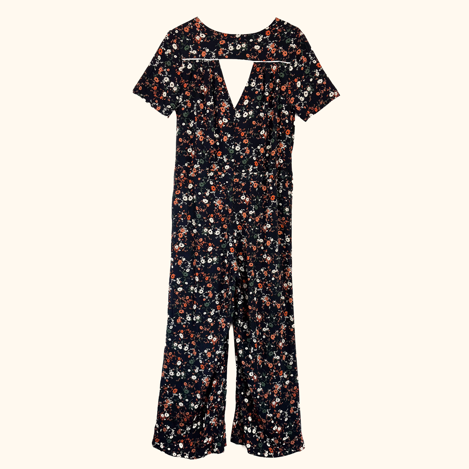 Anthropologie Porridge Floral Wide Leg Jumpsuit - Size Small