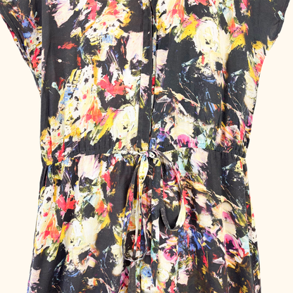 Bl^nk London Tie Dye Cropped Jumpsuit - Size Medium