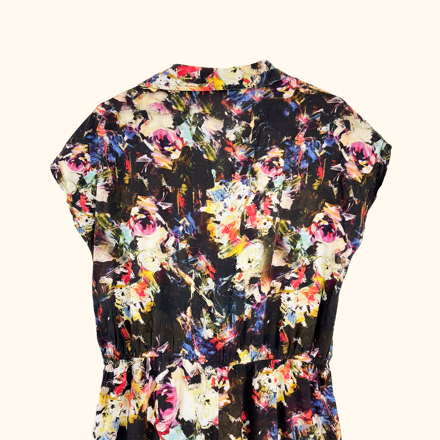 Bl^nk London Tie Dye Cropped Jumpsuit - Size Medium