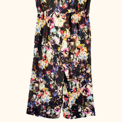 Bl^nk London Tie Dye Cropped Jumpsuit - Size Medium