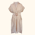 French Connection Striped Midi Shirt Dress - Size Small -  - Dresses