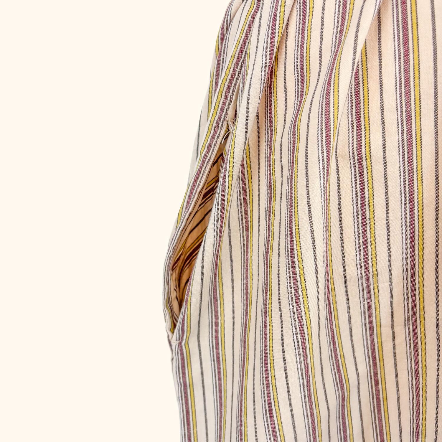 French Connection Striped Midi Shirt Dress - Size Small