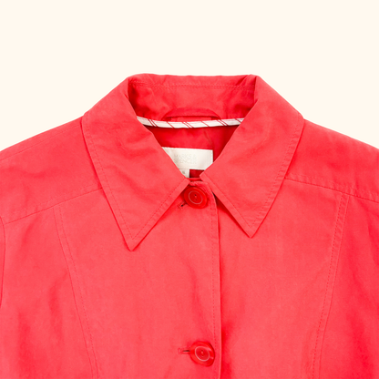 M&amp;S Red Soft Touch Smart Jacket - Size 10