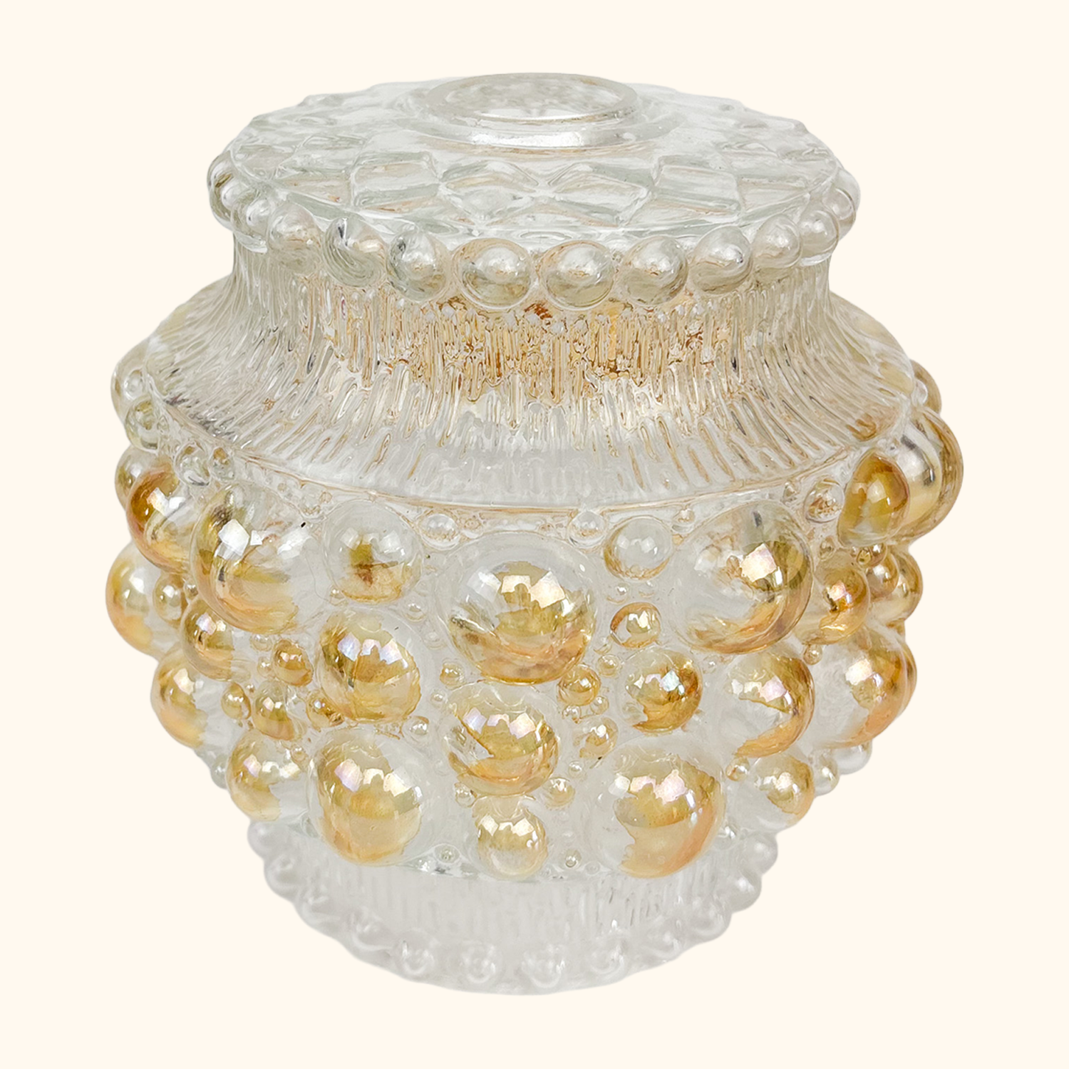 Helena Tynell Bubble Glass Light Shade Vintage 1960s