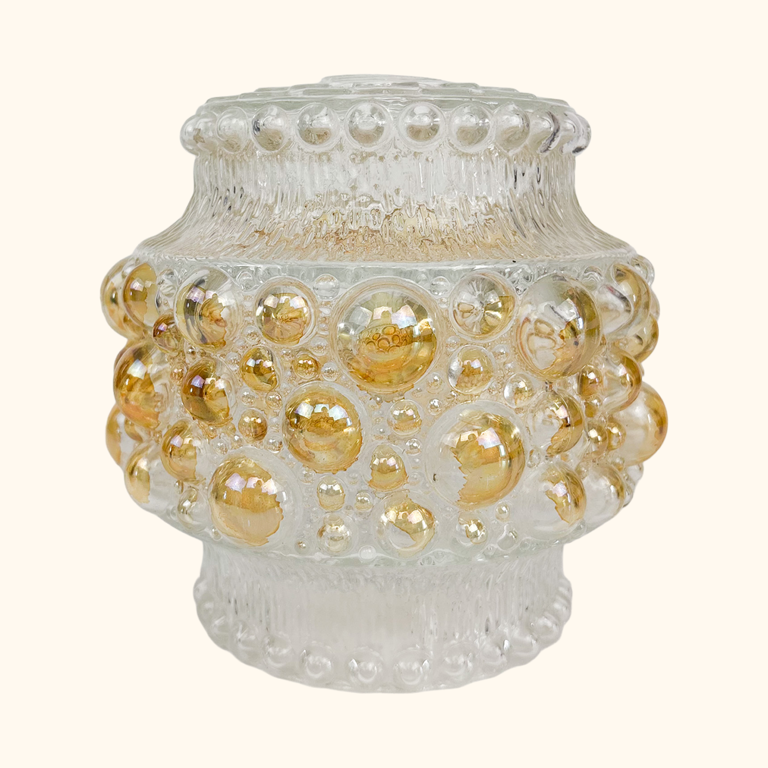 Helena Tynell Bubble Glass Light Shade Vintage 1960s