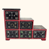 Indian Hand Painted Wooden Mini Chest of Drawers -  - Decoration