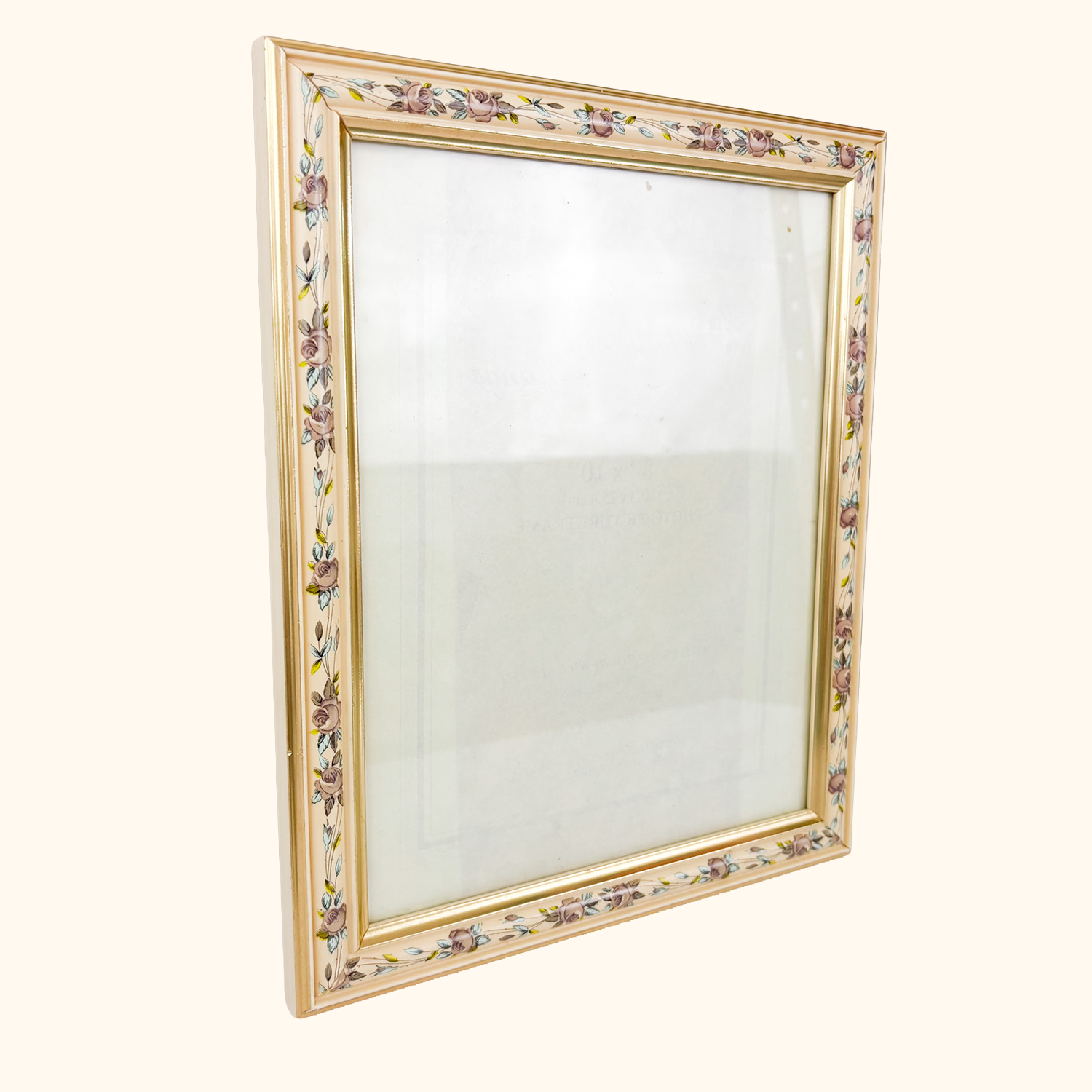 Cream Floral Trail Picture Frame 8x10inch