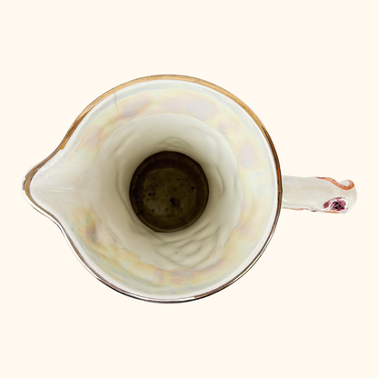 Arthur Wood Iridescent Lustre Floral Jug