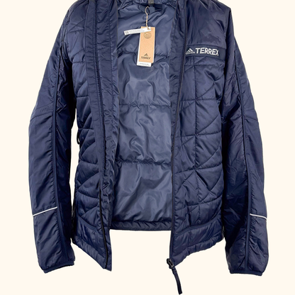 Adidas Terrex Navy Blue Insulated Jacket - Size Medium