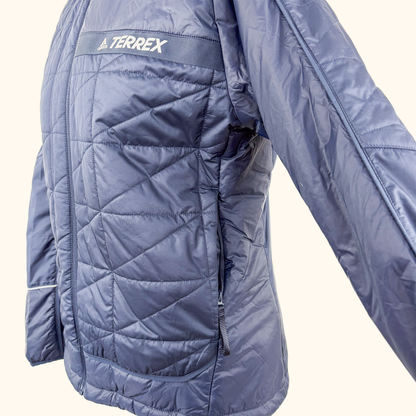 Adidas Terrex Navy Blue Insulated Jacket - Size Medium